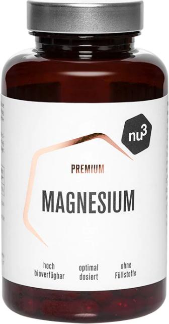 Actual product image nu3 Premium Magnesium (120 Piece, Capsules, 120 g)