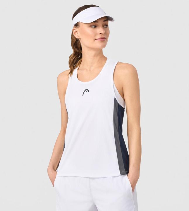 Produktbild Head Club 25 Tech Tank Top Damen Navy/Weiss (L)