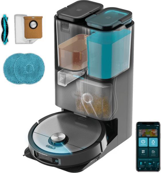 Produktbild Cecotec Saugroboter Conga 20090 ProAI InfinitySoap Cut&Spa. 8000 Pa, Lasertechnologie, Selbstreinigu (8000 Pa, Wischpads (rotierend))