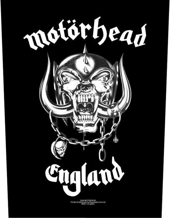 Motörhead Patch arrière Angleterre