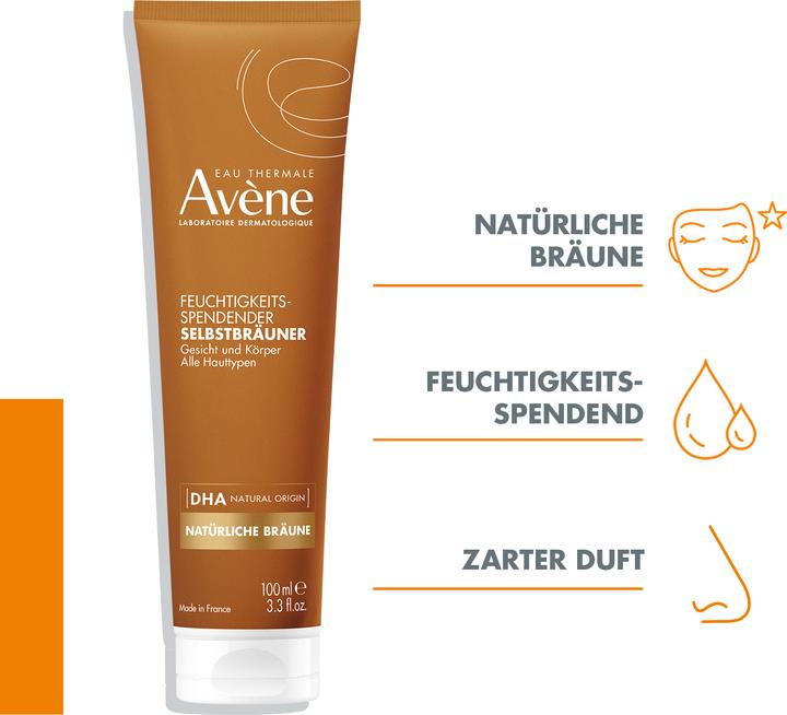 Actual product image Avène self-tanning lotion (Self tanning gel, 100 ml)