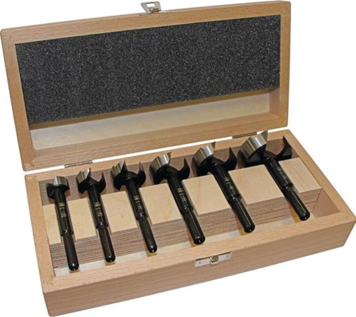 Fisch Tools Forstner bit set BLACK SHARK PRO (20, 25, 30, 35, 40, 50 millimetres)