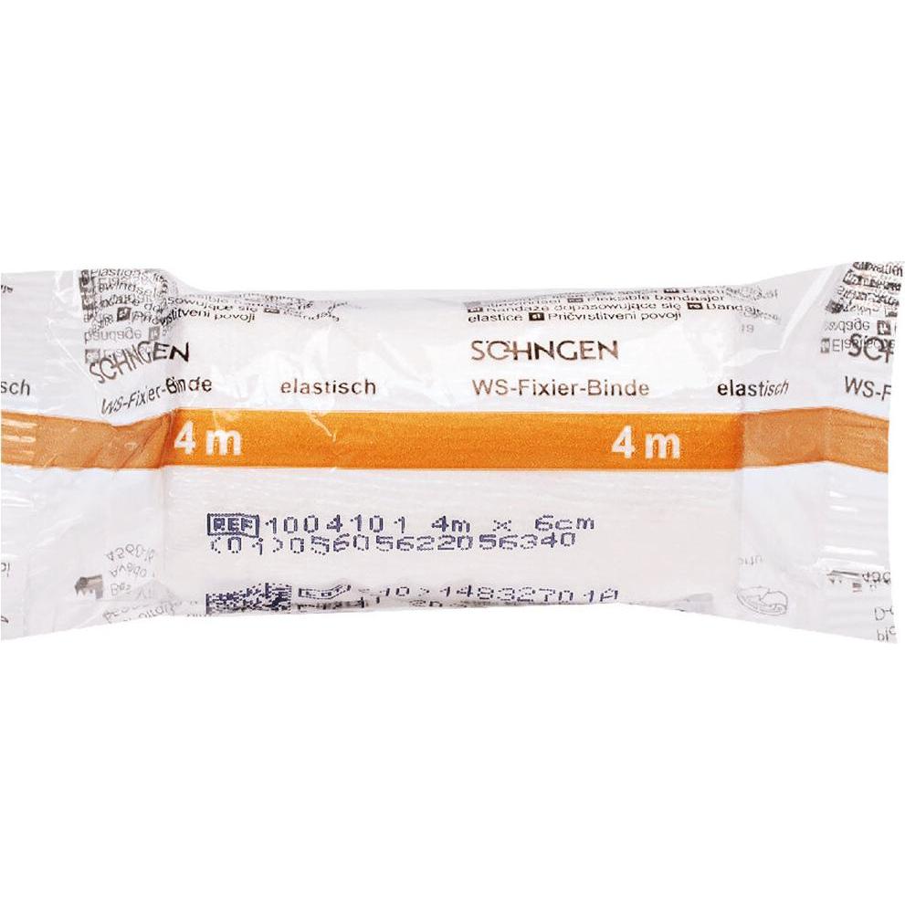 Söhngen, Verbandsmaterial, WS-Fixierbinde elastisch, 4 m x 6 cm
