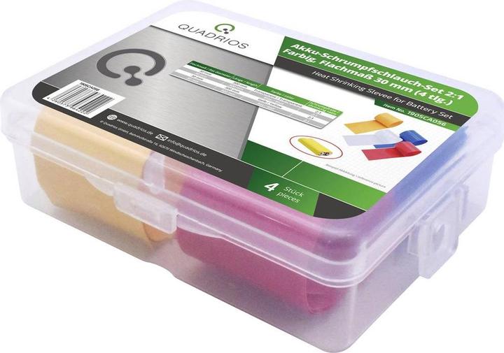 Produktbild Quadrios AkkuSchrumpfschlauchSet 21 Flachmass