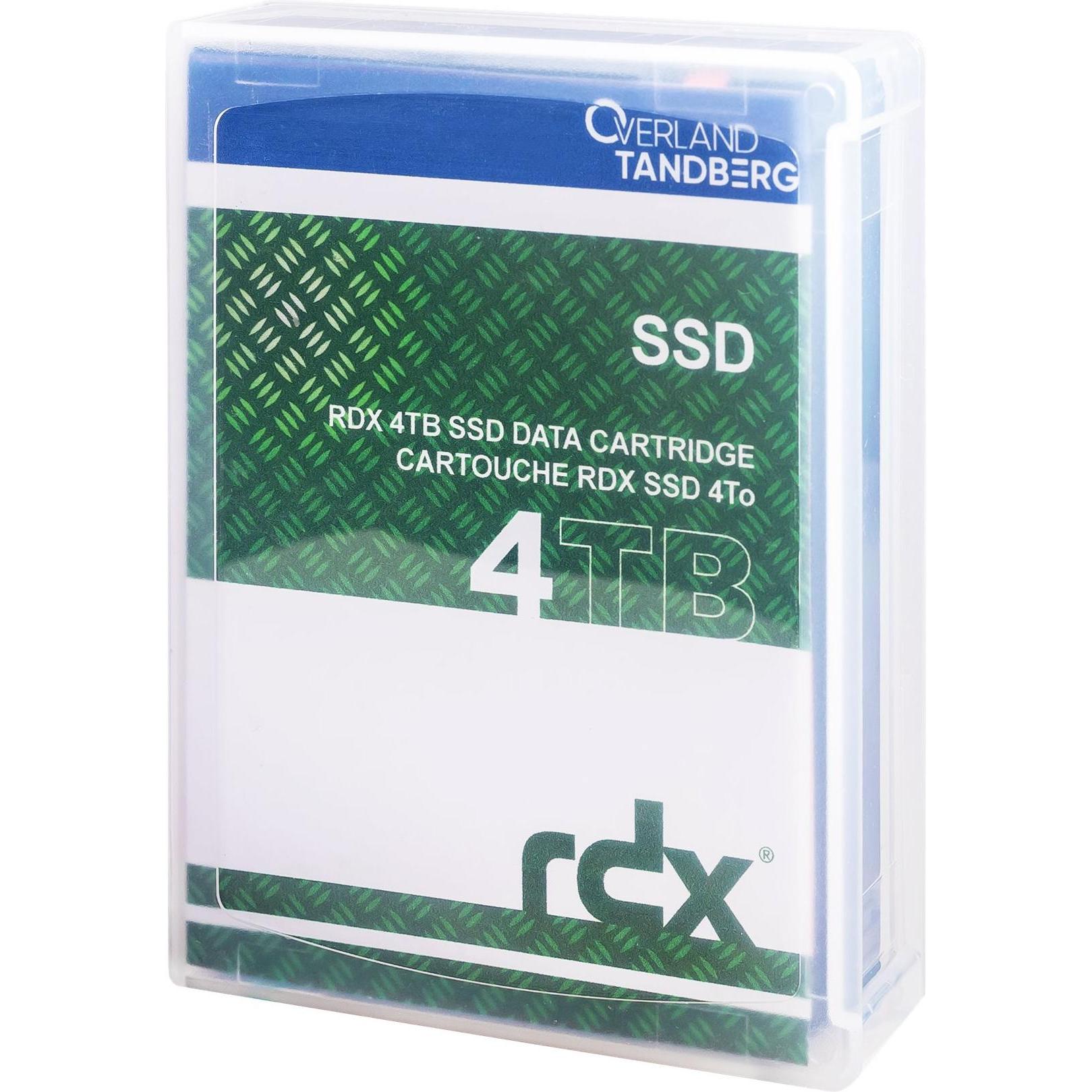 Tandberg Data RDX-Medium (SSD) 8886-RDX 4 TB 1 Stück (RDX (SSD), 4000 GB), Cartridge