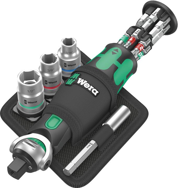 Wera 8009 Zyklop Pocket Set Imperial 2 (1/4", 3/8")