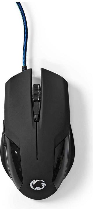 Nedis Gaming Mouse | Verdrahtet | 1200 / 2400 / 4800 / 7200 dpi | Einstellbar DPI | Anzahl Knöpfe: 6 (Kabelgebunden)