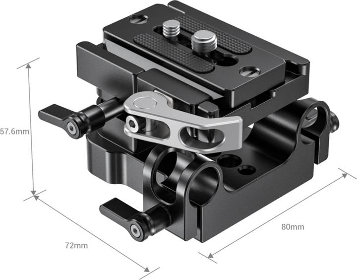 Produktbild SmallRig Rail Support System Baseplate (Schnellwechselplatte)