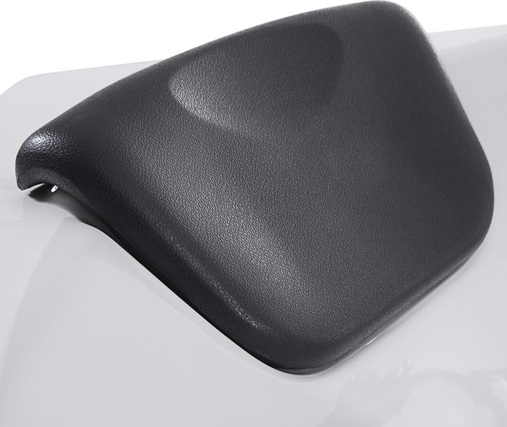 Produktbild Beliani Whirlpool Badewanne weiss Eckmodell mit LED 205 x 145 cm SENADO (205 cm, 150 cm)