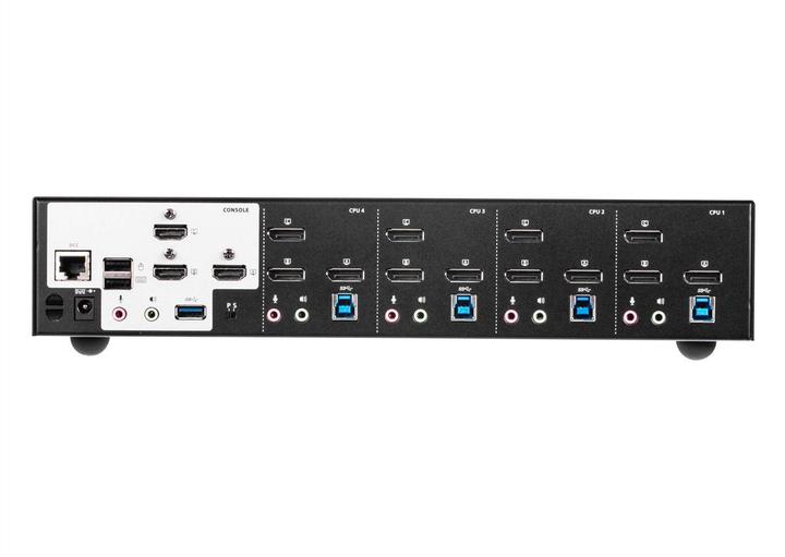 Immagine prodotto Aten CS1964 switch KVMP 4 volte, DisplayPort per 3 display 4K, USB 3.0, audio
