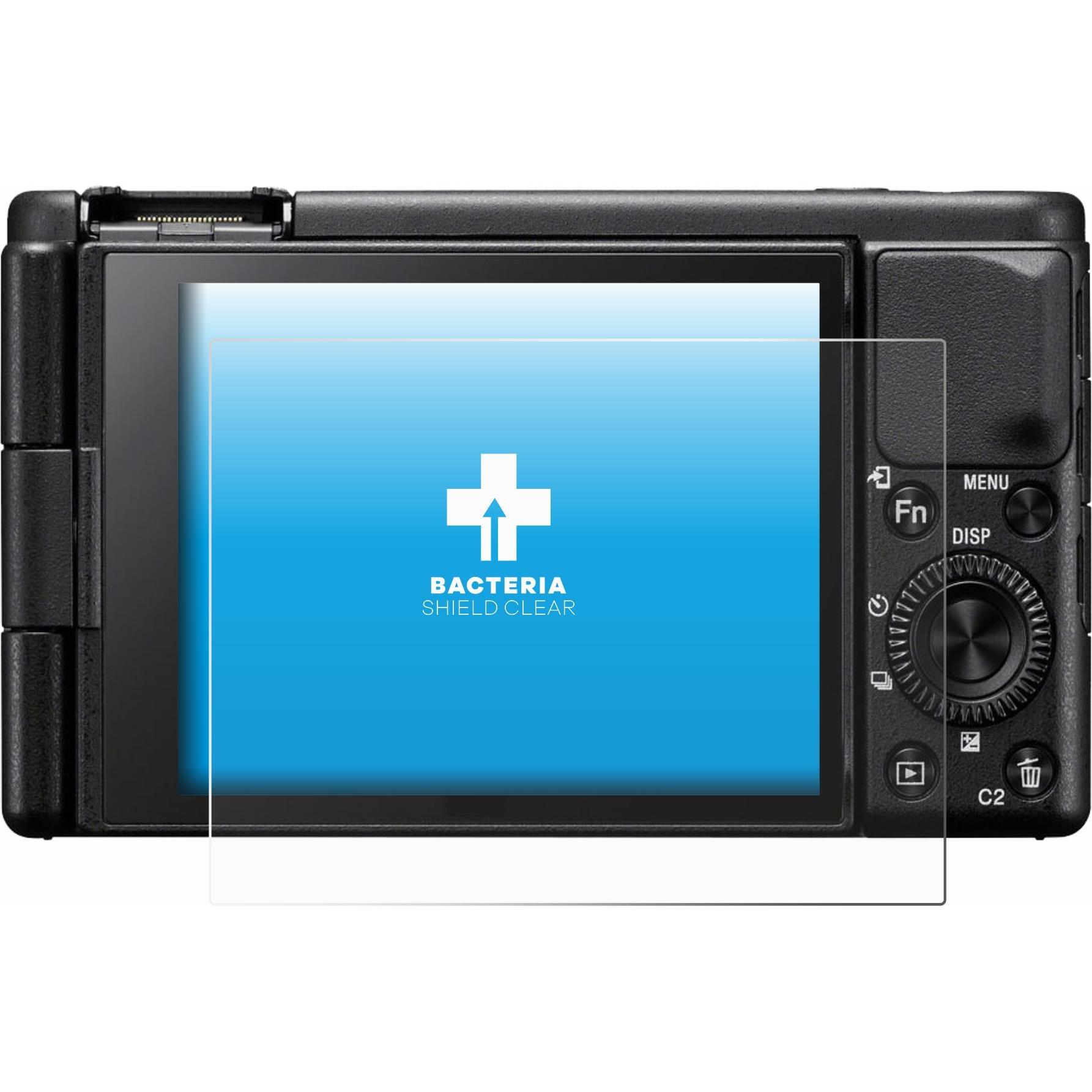 Thumbnail - upscreen Schutzfolie Displayschutz Displayschutzfolie Folie Klar antibakteriell (Displayschutz), Kameraschutz