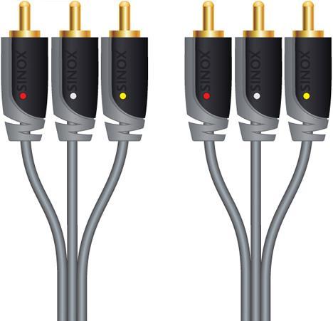 Produktbild Sinox PLUS+ Composite AV-Kabel (2 m)