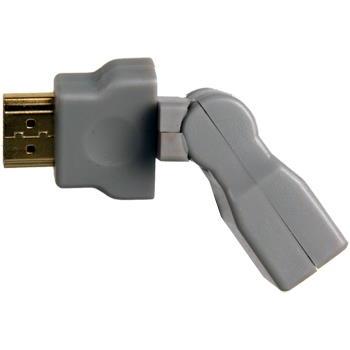Sinox PLUS+ 360° HDMI-Swivel Adapter da (HDMI, 10 cm), Adattatore dati + video, Grigio