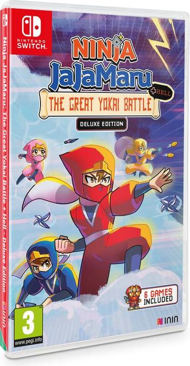 Actual product image ININ Games Ninja JaJaMaru: The Great Yokai Battle + Hell (Deluxe Edition) (Switch, Switch Lite, Switch OLED, EN)