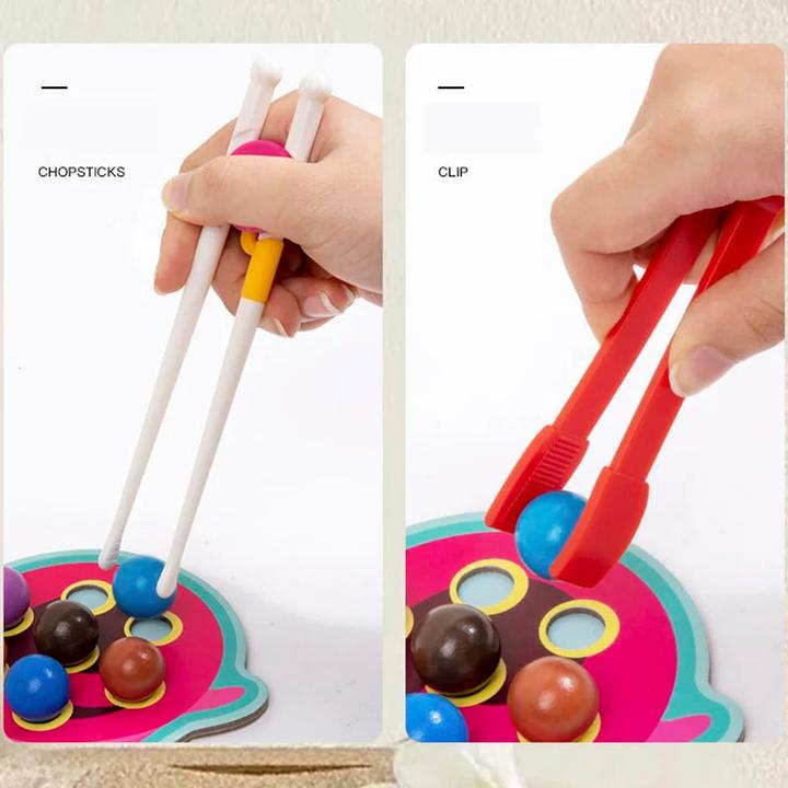 Immagine prodotto Activity Board Perline a clip classificazione dei colori abbinamento giocattolo bambini logica concentrazione