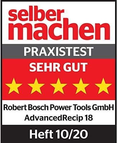 Energie-Label Bosch Home & Garden AdvancedRecip 18