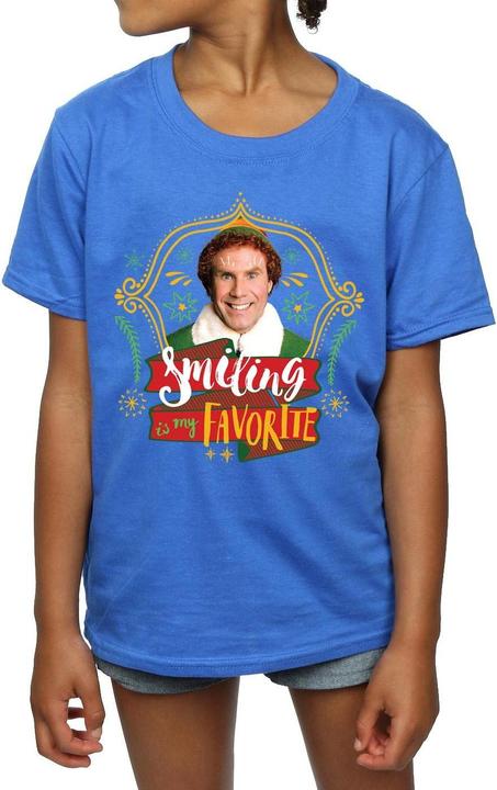 Immagine prodotto Elf Buddy Smiling Maglietta Ragazze (152, 158)