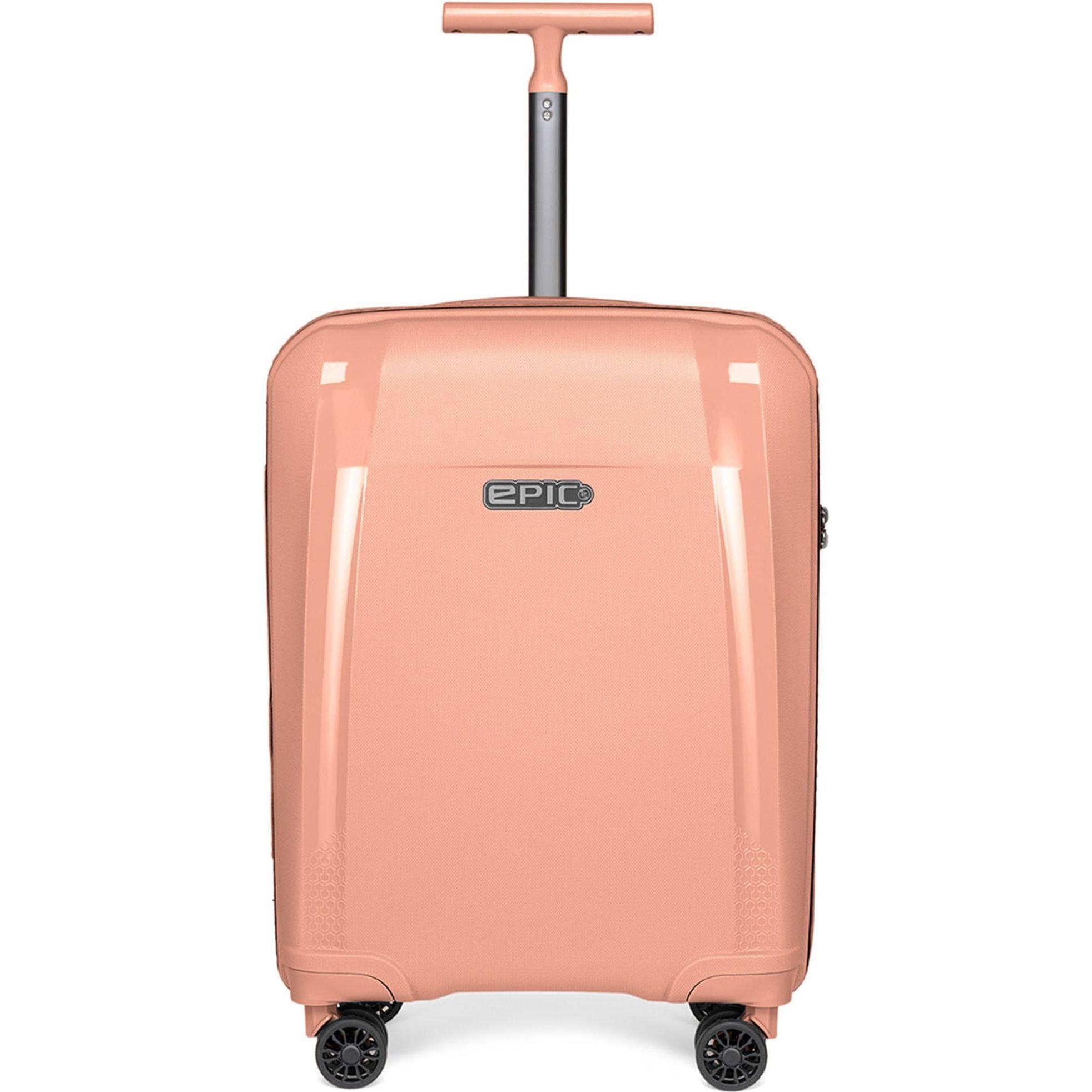 Epic, Koffer, Phantom SL 4-Rollen Kabinentrolley 55 cm, Pink, (40 l, Handgepäck (bis 50l))