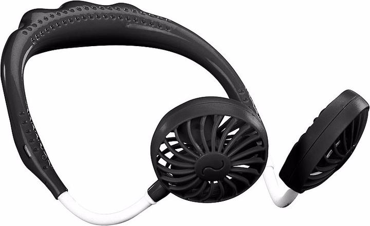 Image du produit Infactory Double ventilateur mobile sur batterie à porter autour du cou