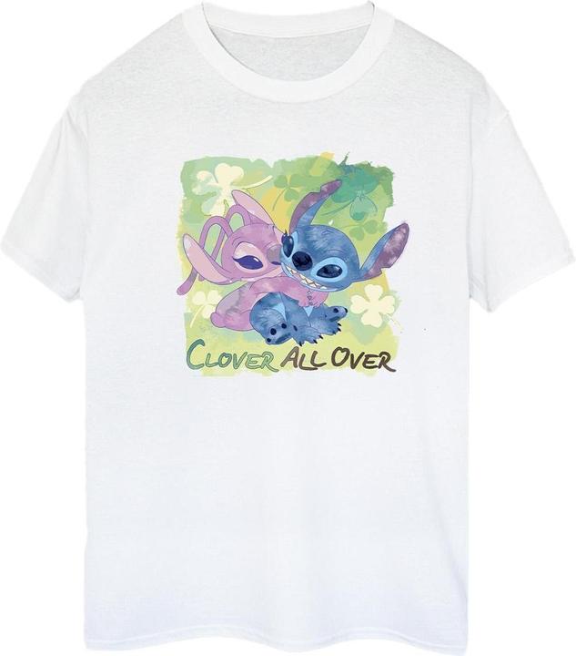 Produktbild Disney Lilo And Stitch St Patrick's Day Clover TShirt (L)