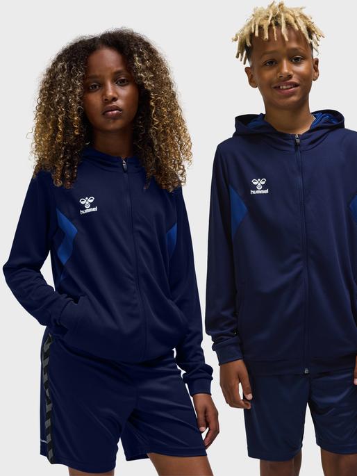 Actual product image hummel Hmlauthentic Pl Zip Hoodie Kids (116)