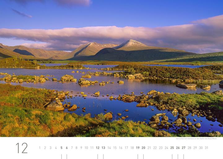 Produktbild Schottland Exklusivkalender 2026 (70 x 50 cm)