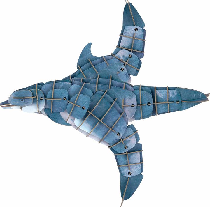 Immagine prodotto mierEdu Puzzle Eco 3D - Il delfino (mobile) (83 pezzi)