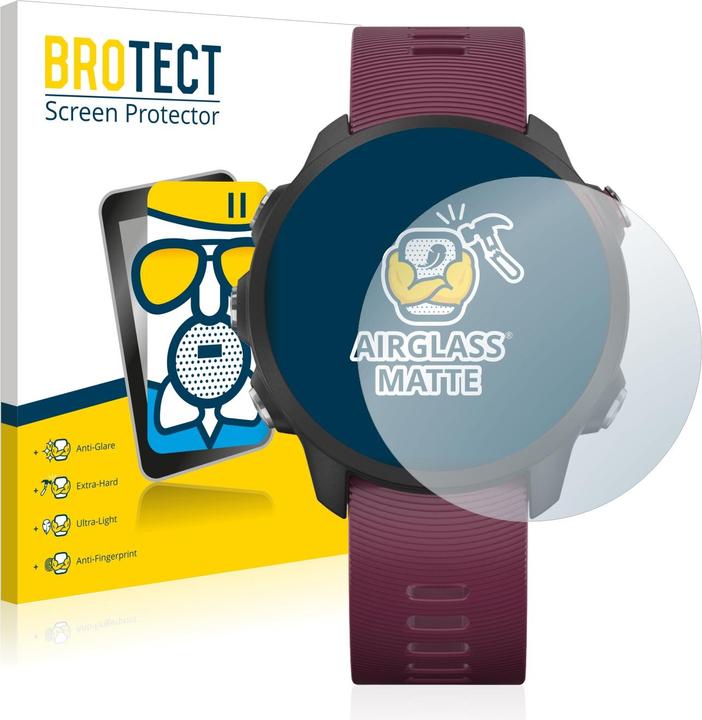 Image du produit BROTECT AirGlass Verre Mat (Forerunner 245)