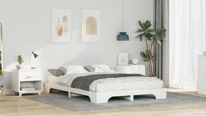 Actual product image vidaXL Bettgestell (140 x 210 cm)