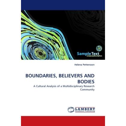 Boundaries, Believers And Bodies, Fachbücher