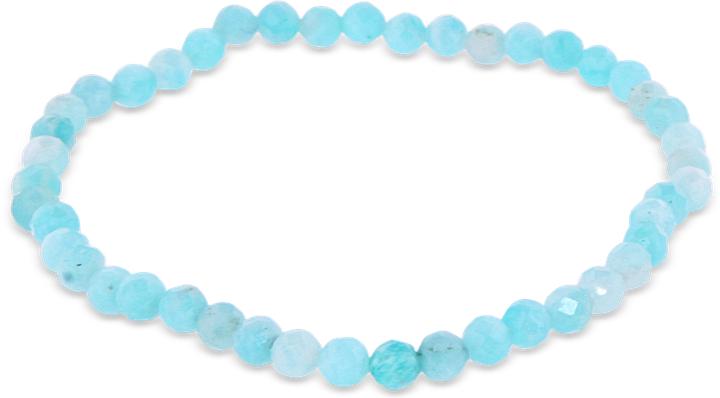 Immagine prodotto Leyda Bracciale in amazzonite (18 cm, Pietra colorata)
