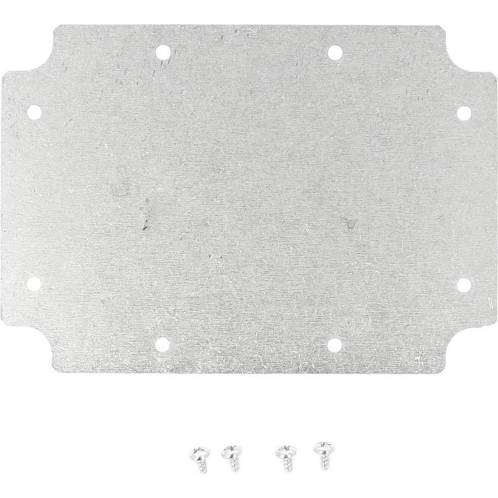 Hammond 1556EPL Piastra interna (L x L) 145 mm x 102 mm alluminio 1 pz. (Case), Accessori di elettronica + Alloggiamento, Argento