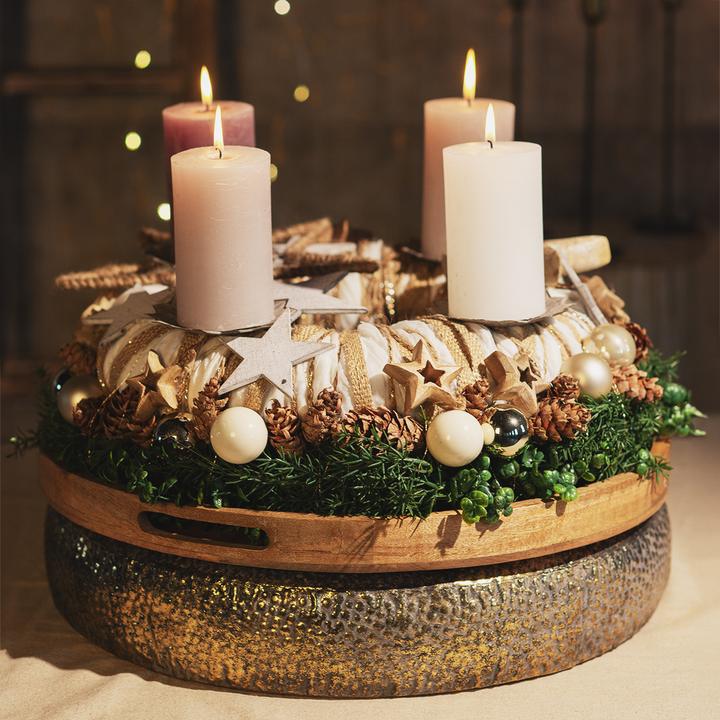 Actual product image Mabella Juteband Rustikales Dekoband Jute Natur Gold