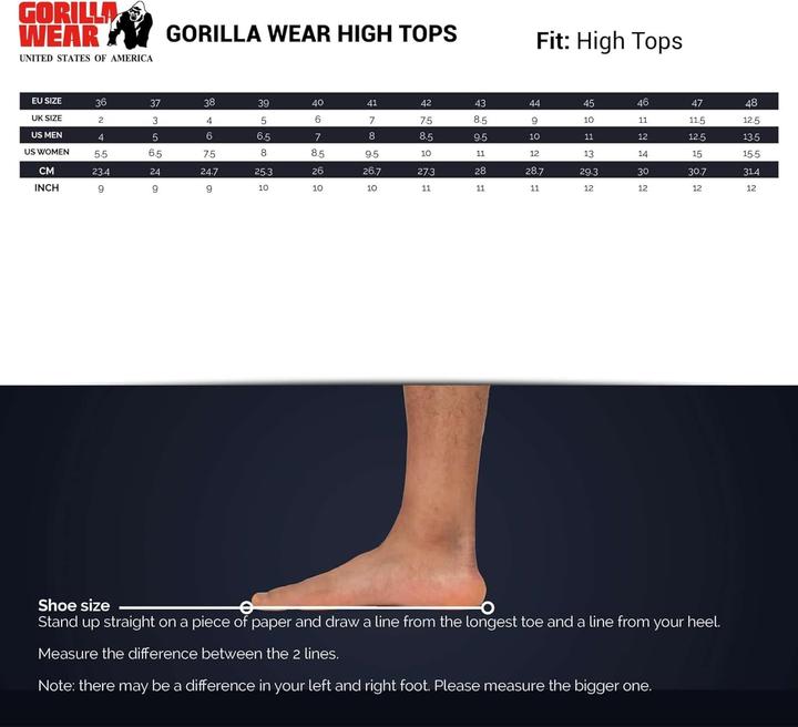 Produktbild Gorilla Wear Scarpe Alte (36)