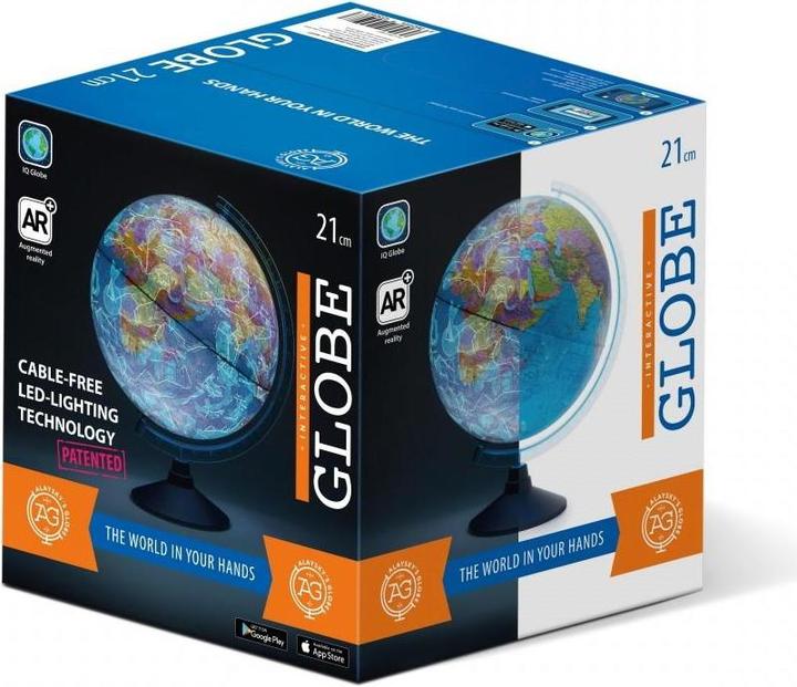Image du produit Dante Globe terrestre 21 cm su physical map and application (21 cm)