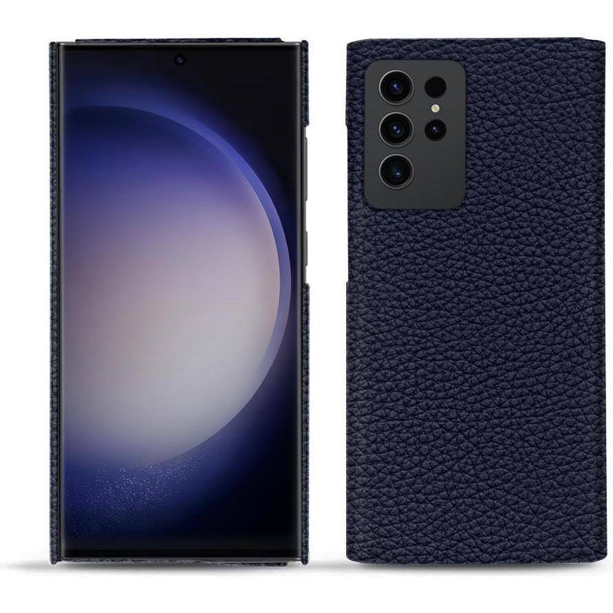 Noreve Lederschutzhülle (Samsung Galaxy S23 Ultra), Smartphone Hülle, Violett