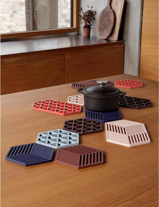 Produktbild Zone Denmark Topfuntersetzer Triangle Dunkelbraun (1x)