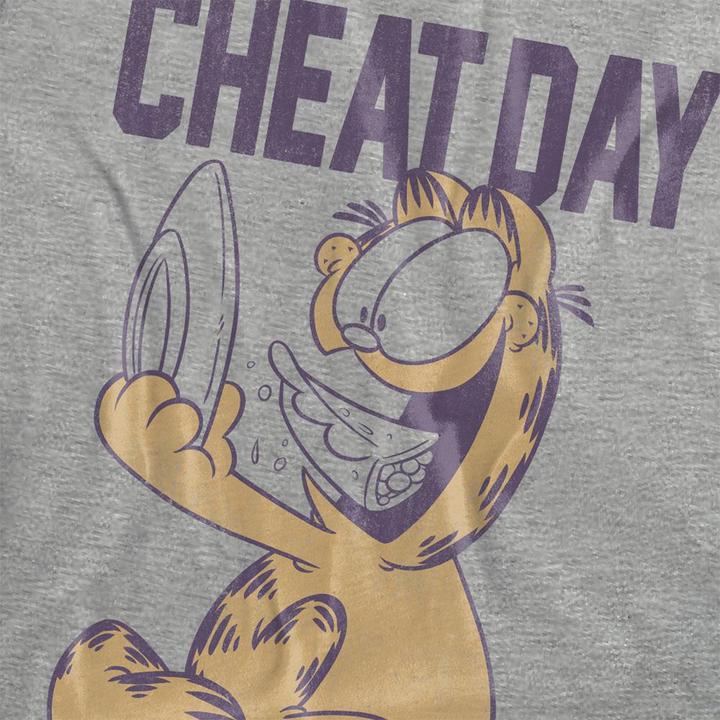 Produktbild Garfield Cheat Day TShirt meliert (M)