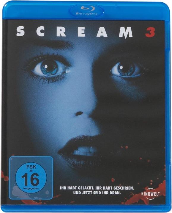 Scream 3 (Blu-ray, 2000, Allemand, Anglais)