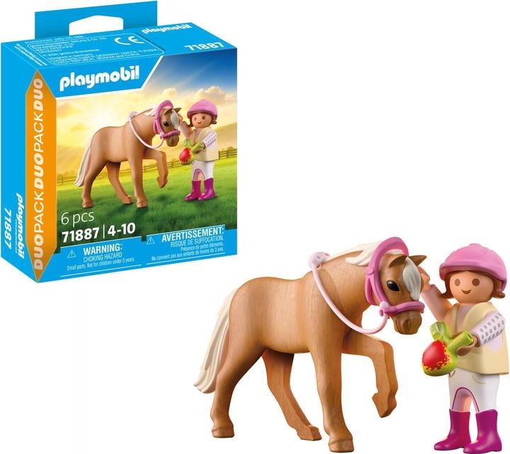 Actual product image Playmobil 71887 DuoPack Mädchen mit Pony (71887)