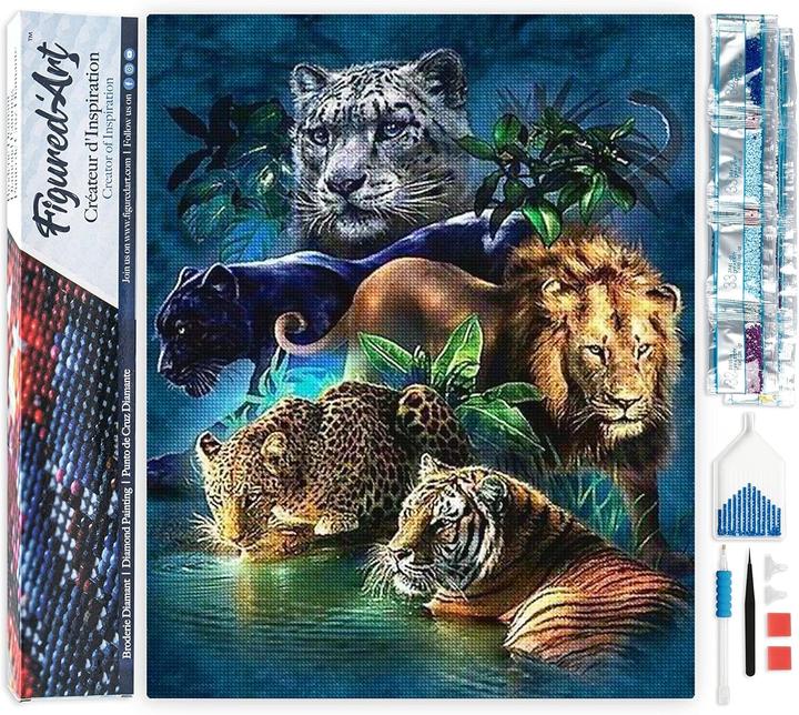 Actual product image Figured'Art Jungle animals