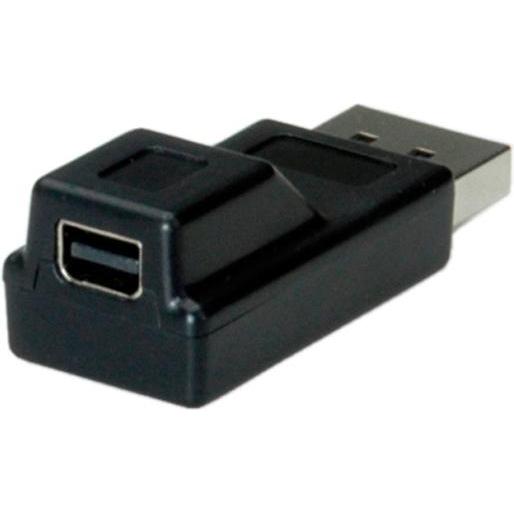 Roline DisplayPort Adapter, DP M - Mini DP F (Mini DP), Adattatore dati + video, Nero