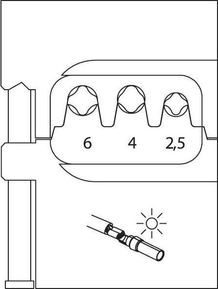 Image du produit Gedore 814023 Insert modulaire pour Solarlok (75 mm)