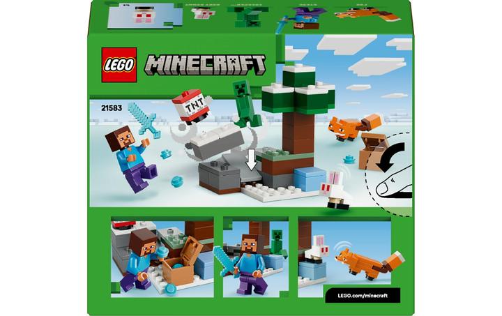 Image du produit LEGO Steves Abenteuer in der Taiga (21583, LEGO Minecraft)