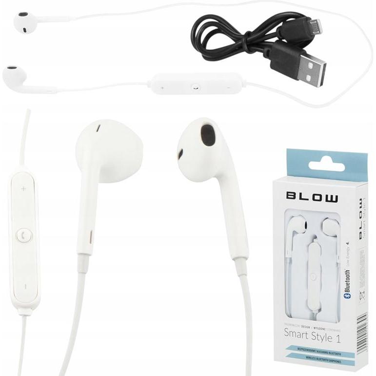 Blow 32-779# Headphones Bluetooth 4 (Kabellos), Kopfhörer, Weiss