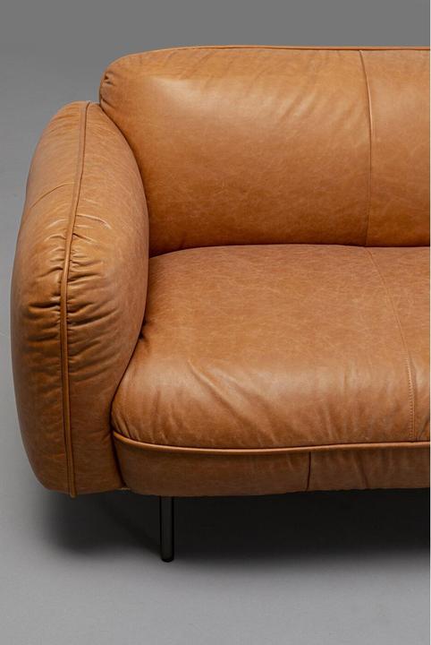 Image du produit Kare Design Canapé Calgary Smart cuir marron clair 228cm (3 places)