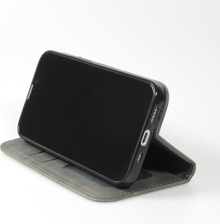 Image du produit PhoneLook Etui cuir Flip Wallet vintage avec fermeture aimantée et compartiment cartes (Apple iPhone 13)