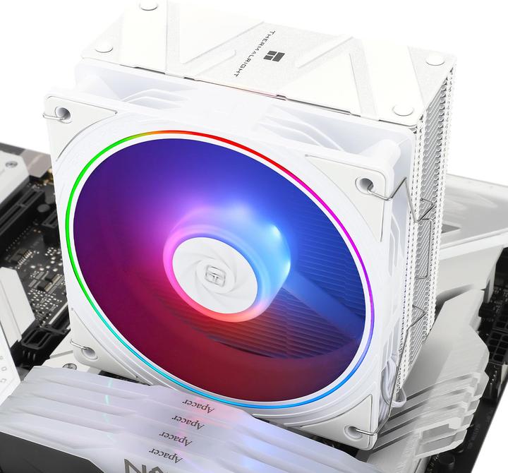 Actual product image Thermalright Assassin Spirit 120 EVO White - CPU cooler, topplate (156 mm)