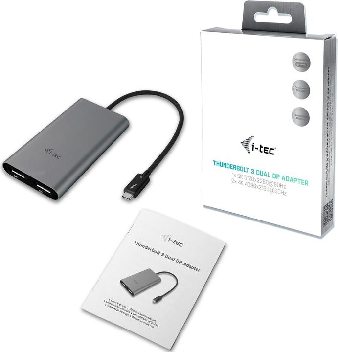 Produktbild i-tec Thunderbolt 3 zu (DP, 10 cm)