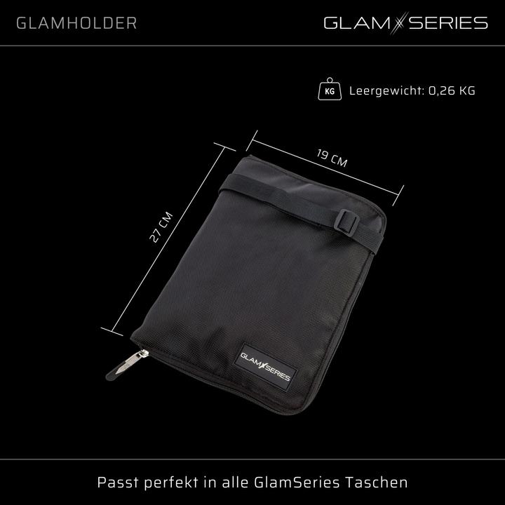 Produktbild Wiltec GlamSeries GlamHolder Pinselgürtel Pinseltasche Kosmetiktasche Gürteltasche